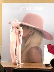 Lady Gaga cries with an excitement