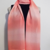 Coral gradation scarf