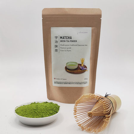 Japanese Matcha Green Tea Powder 100g  Premium Grade, Pesticide-Free