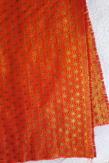 Japanese-traditional-fabric-orange-zoom