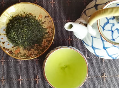 Processing of Japanese green tea