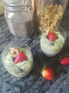 Matcha-Chia-pudding