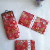 Kimono-wallet-(long),-glasses-case,-card-case-traditional-red