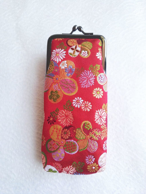 Nishijin-Glasses-case-Red-Traditional-1