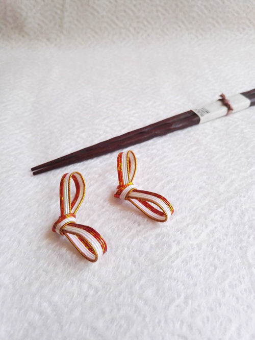 Mizuhiki Ribbon chopstick stands