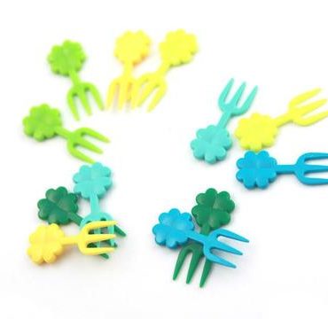 Mini forks clover