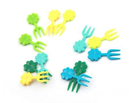 Mini forks clover