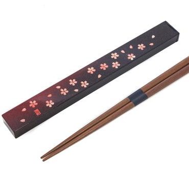 Sakura Chopsticks with a case 1