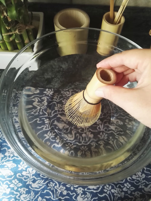 How to care Matcha bamboo whisk jokini Products from Japan