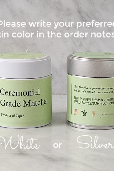 Ceremonial Grade Matcha tin at j-okini.com in Malta