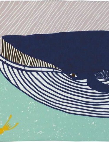 50cm Kata Kata musubi Whale Blue