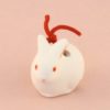 Japanese zodiac sign pottery bell rabbit