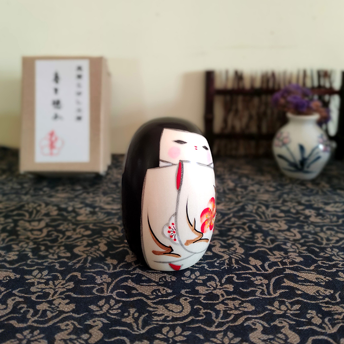 Authentic Japanese Kokeshi Doll Handmade in Japan 4 Seasons 