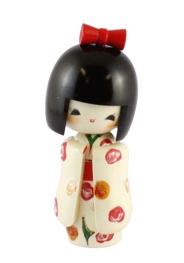 Kokeshi doll Otomesode Shiro 1