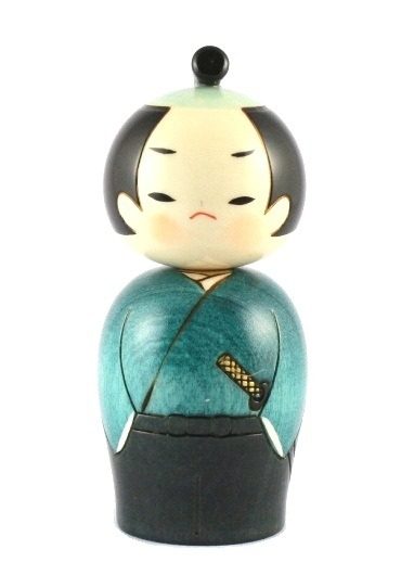 伝統 創作こけし Shusaku kokeshi doll sekiguchi アンティーク