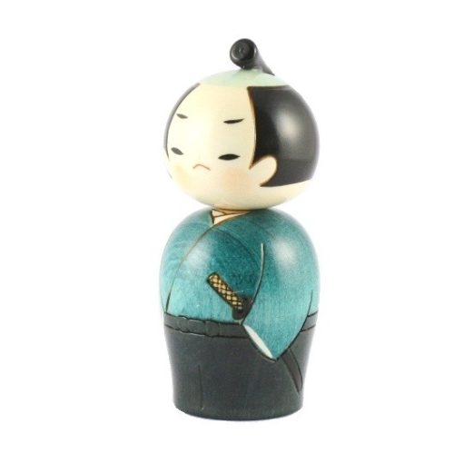 Kokeshi doll Samurai 2