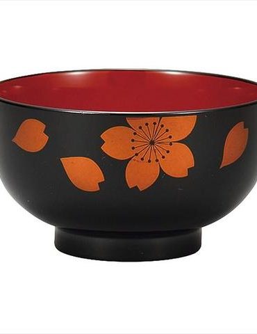 Miso soup bowl Sakura