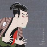 48cm ukiyo-e Furoshiki Sharaku