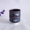 Kiyomizu-ware-handmade-Sake-pair-cups-gray