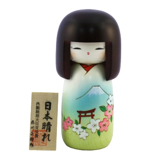 Kokeshi doll Nihon bare 1