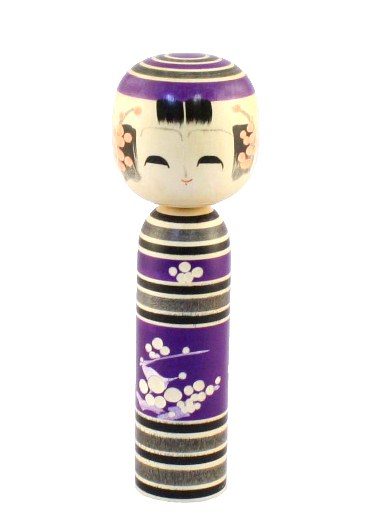 Omoi Design Authentic & Traditional Japanese Kokeshi Doll Handcrafted & Made in Japan