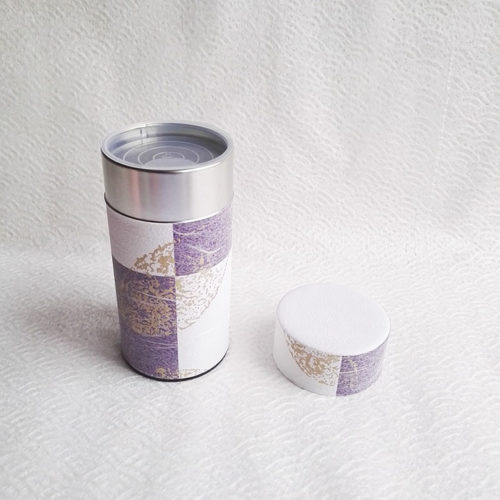 Tea-tin-(large)-Seijyaku-Purple-2