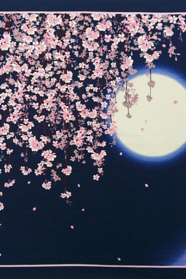 50cm Furoshiki Japanese spring