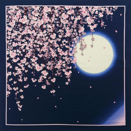 50cm Furoshiki Japanese spring