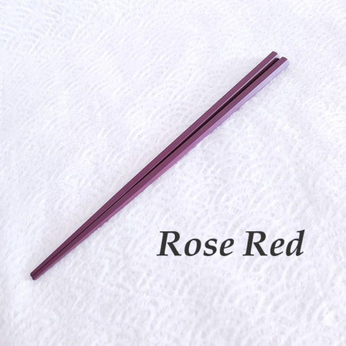 Easy-Grasp-Hexagonal-chopsticks-Rose-red-writing