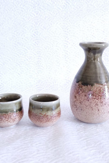 Japanese-Sake-set-Iga-Oribe