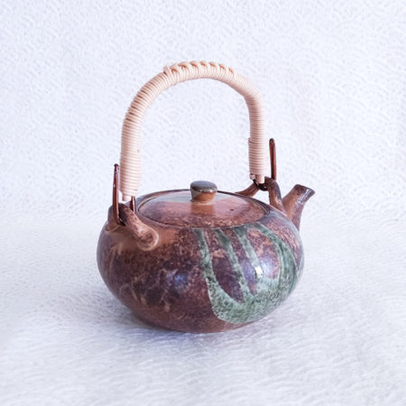 Oribe-Nagashi-Dobin-Teapot