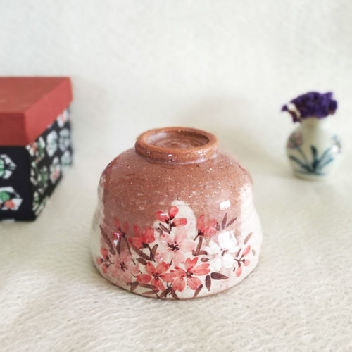 Handmade-Matcha-bowl-Akebono-Sakura
