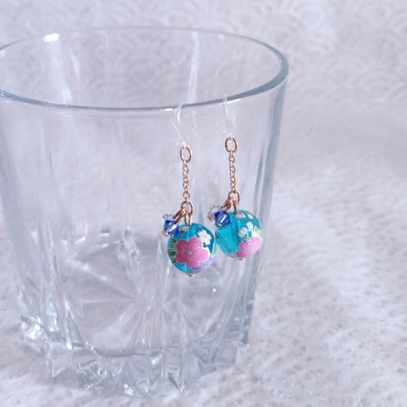 Temari-earring-blue