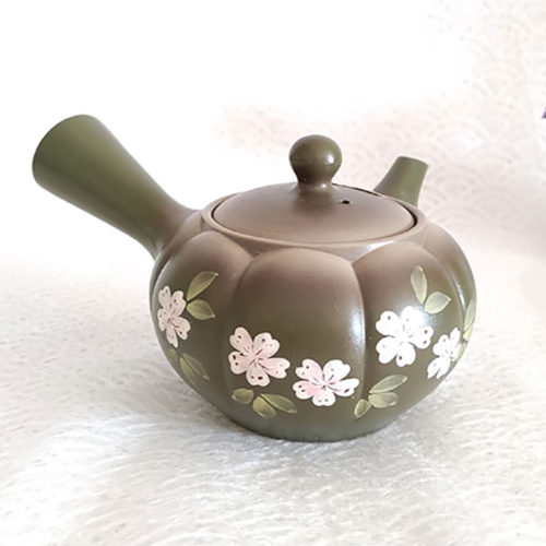 Tokoname-Kyusu-Teapot-Kiku-Midori-2