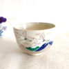 Vintage-Handmade-Matcha-bowl-Tsuru-Fuji