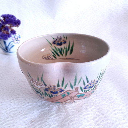 Handmade-Matcha-bowl-Yatsuhashi-1