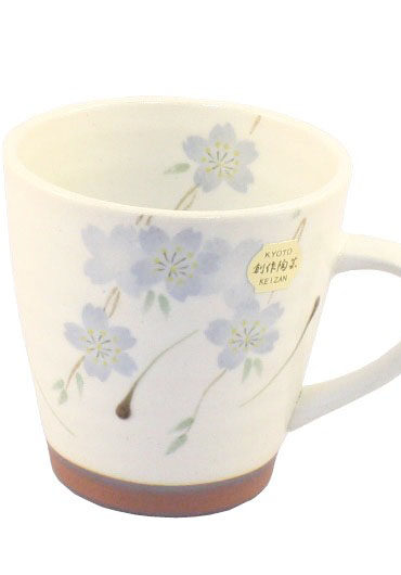Sakura mug cup blue
