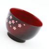 Lacquer soup bowl Sakura 1