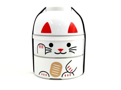 Maneki-neko (lucky cat) Bento box 3