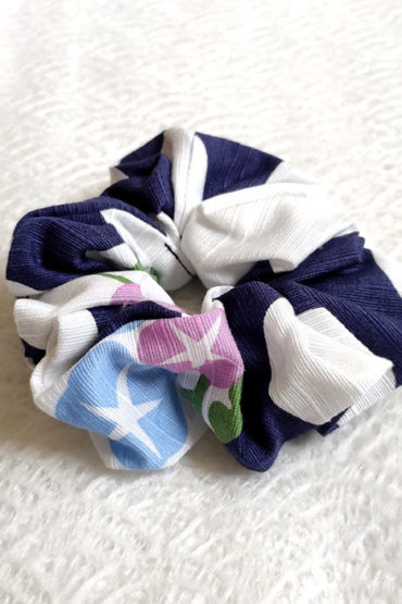 Yukata-Scrunchie-Asagao