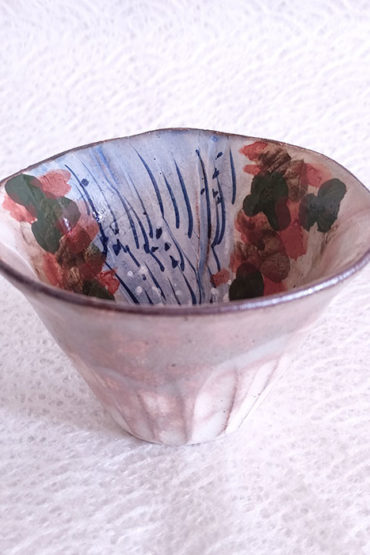 Vintage-Kiyomizu-ware-Fuji-gata-Yunomi-tea-cup-Taki-1
