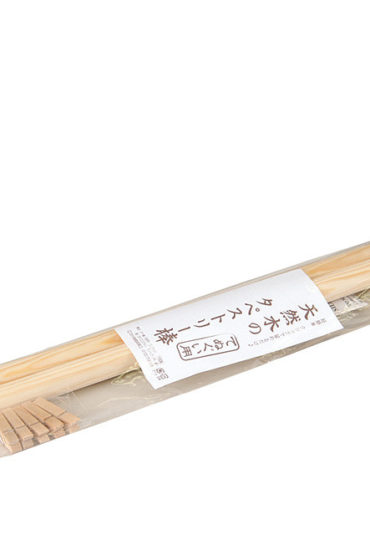 Tenugui Tapestry Poles Natural Wood