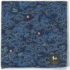 Japanese Gauze Handkerchief Unryu navy