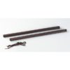 Tenugui Tapestry wooden poles dark brown