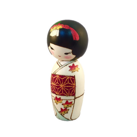 Japanese Kokeshi doll Momiji 2