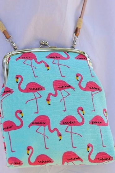 Kyoto Cross Body bag Flamingo 6