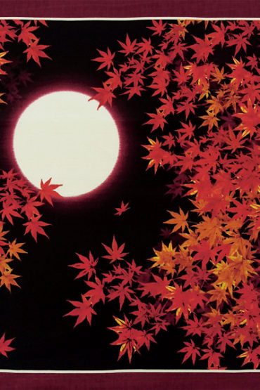 50cm Furoshiki Japanese autumn