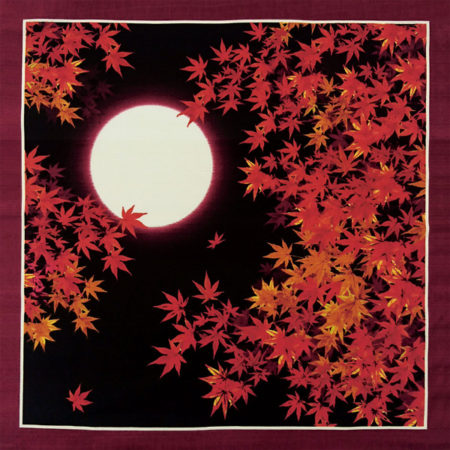 50cm Furoshiki Japanese autumn