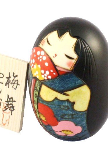 Japanese kokeshi doll Umemai