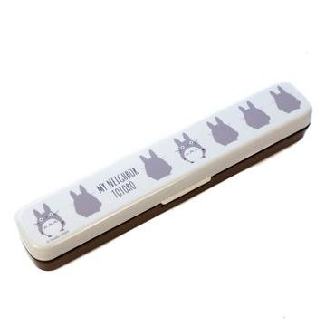 Totoro 3P cutlery set with case